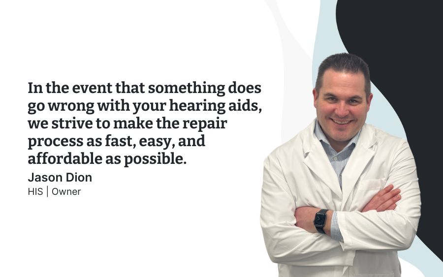 In the event that something does go wrong with your hearing aids, we strive to make the repair process as fast, easy, and affordable as possible.