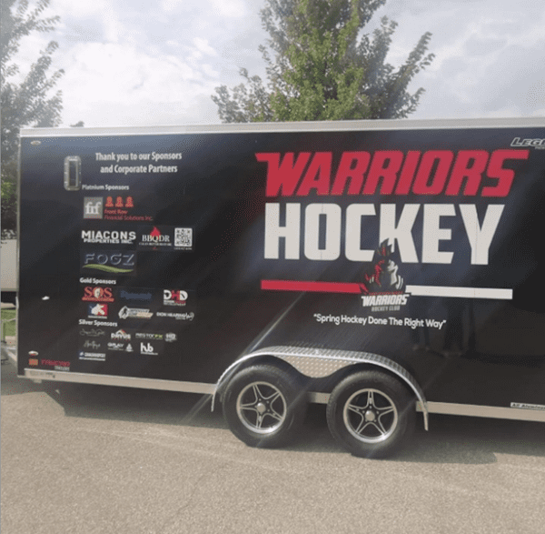 Dion Hearing Centre Proudly Sponsors Southwestern Ontario Warriors Southwestern Ontario Warriors Semi Truck